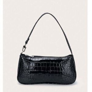 ALLIGATOR BLACK BAG